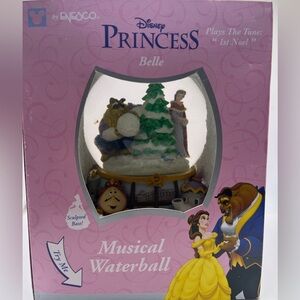 Disney princess Bell Snow Globe. Brand new in the box.